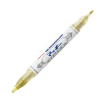 Marker Olejowy Zebra Mckie EF Złoty Dwustronny