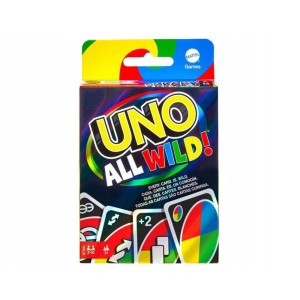 Karty do Gry Mattel Uno Wild