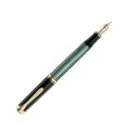 985804 Pióro Wieczne Pelikan Souveran M400 Black-Green F.jpg