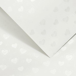 Papier Wizytówkowy Argo 220g/m2 Małe Serca Biały