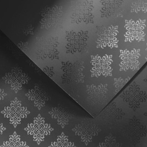 Papier Wizytówkowy Argo 230g/m2 Glamour Czarny