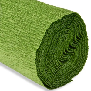 Krepa CR Zielona Szałwiowa 562 50x250cm 180g