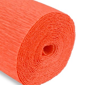 Krepa CR Pomarańczowa Fluo 581 50x250cm 180g