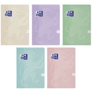 Zeszyt Linia Wąska Kolor A5/16 Touch Oxford Pastel