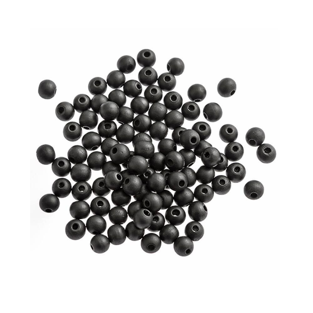 GRKO-148 Koraliki DP Craft Drewniane Czerń Mat 10mm.jpg