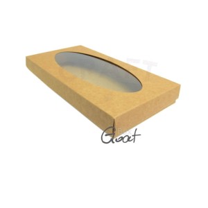 Pudełko Okienko DL Owal GoatBox Kraft