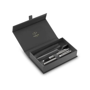 Zestaw Pióro Długopis Etui Parker IM Stainless CT
