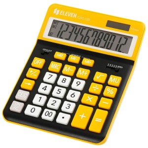 Kalkulator Eleven CDC-120 Czarno-Pomarańczowy
