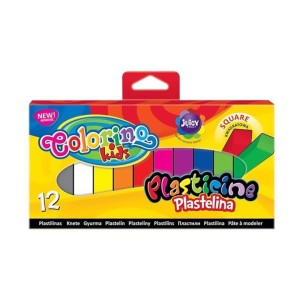 Plastelina 12 kol. Patio Colorino Kids Kwadratowa