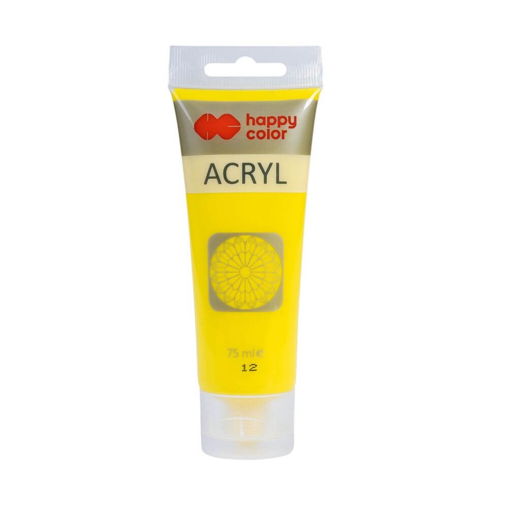 HA 7370 0075-12 Farba Akrylowa Happy Color 75ml Cytrynowa.jpg