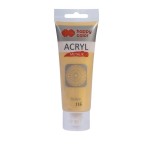 Farba Akrylowa Happy Color 75ml Metal Złota Delikatna