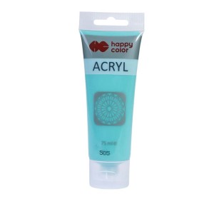 Farba Akrylowa Happy Color 75ml Zielona Pastelowa