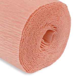 Krepa CR Brzoskwiniowo-Różowa 17A2 50x250cm 180g