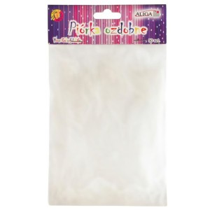 Piórka Białe Aliga a'50