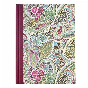 Bullet Journal Peter Pauper Szyty Paisley Akwarela