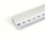 Linijka 20cm Aluminiowa Leniar 
