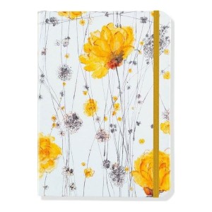 Bullet Journal Peter Pauper Mini Żółte Kwiaty