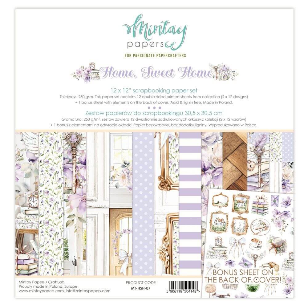 MT-HSH-07 Zestaw Papierów 12x12 Mintay Home Sweet Home.jpg