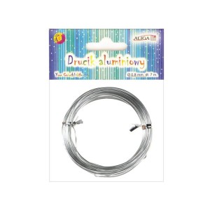 Drucik Aluminiowy Aliga 7m 0.8mm Srebrny