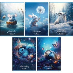 Zeszyt Linia Wąska Kolor A5/32 Herlitz Wonderland