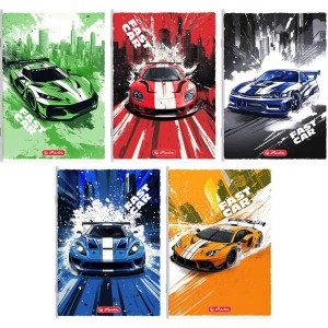 Zeszyt Kratka A5/32 Herlitz Fast Car