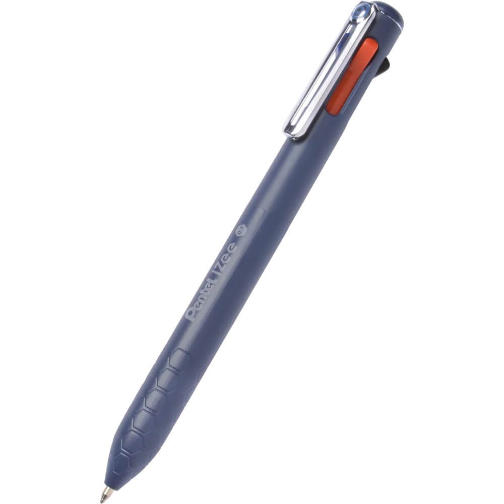 BXC467-DC_1 Długopis Pentel iZee 0.7 4-ro Kolorowy Granatowy.jpg