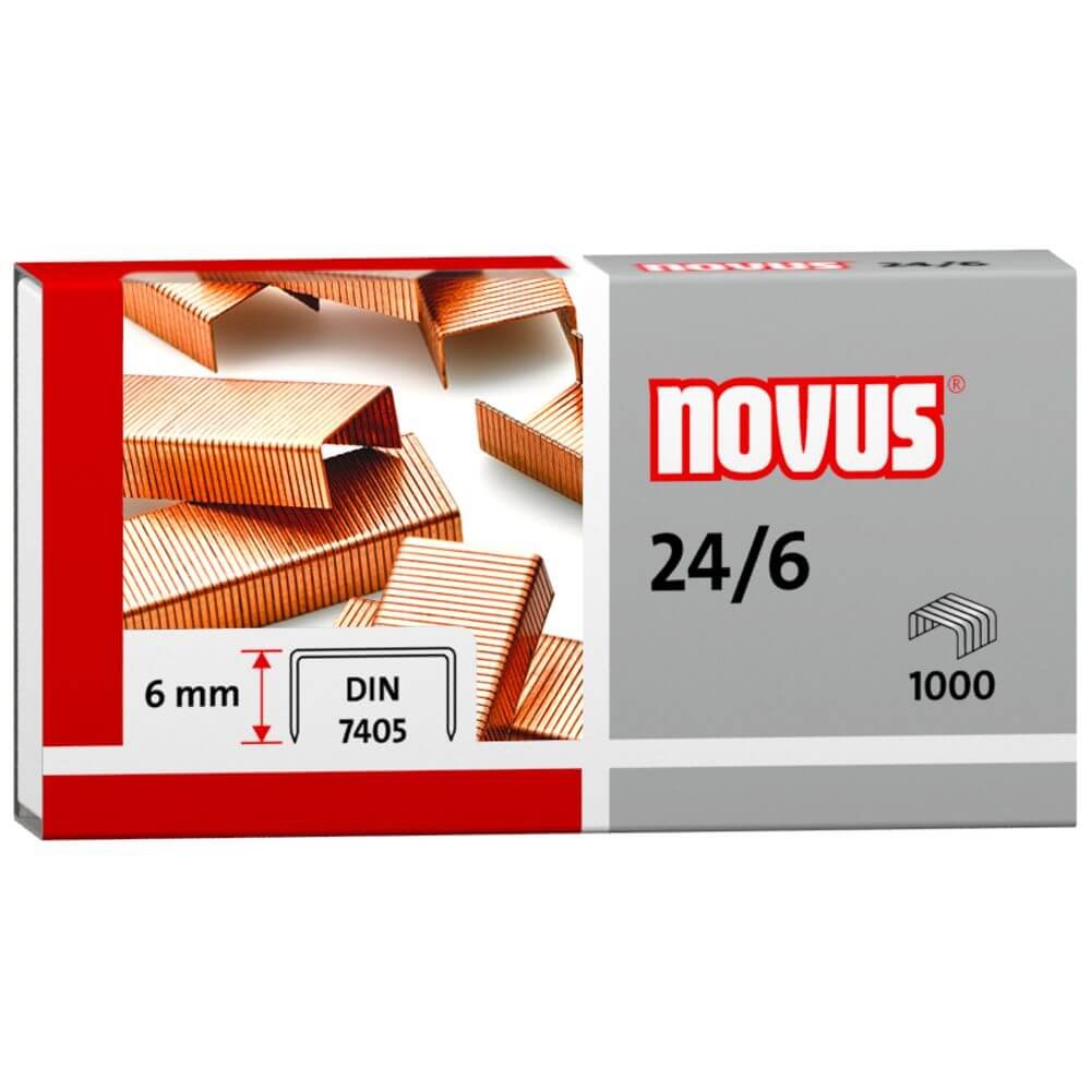 040-0206 Zszywki 24 6 Novus Miedziowane.jpg