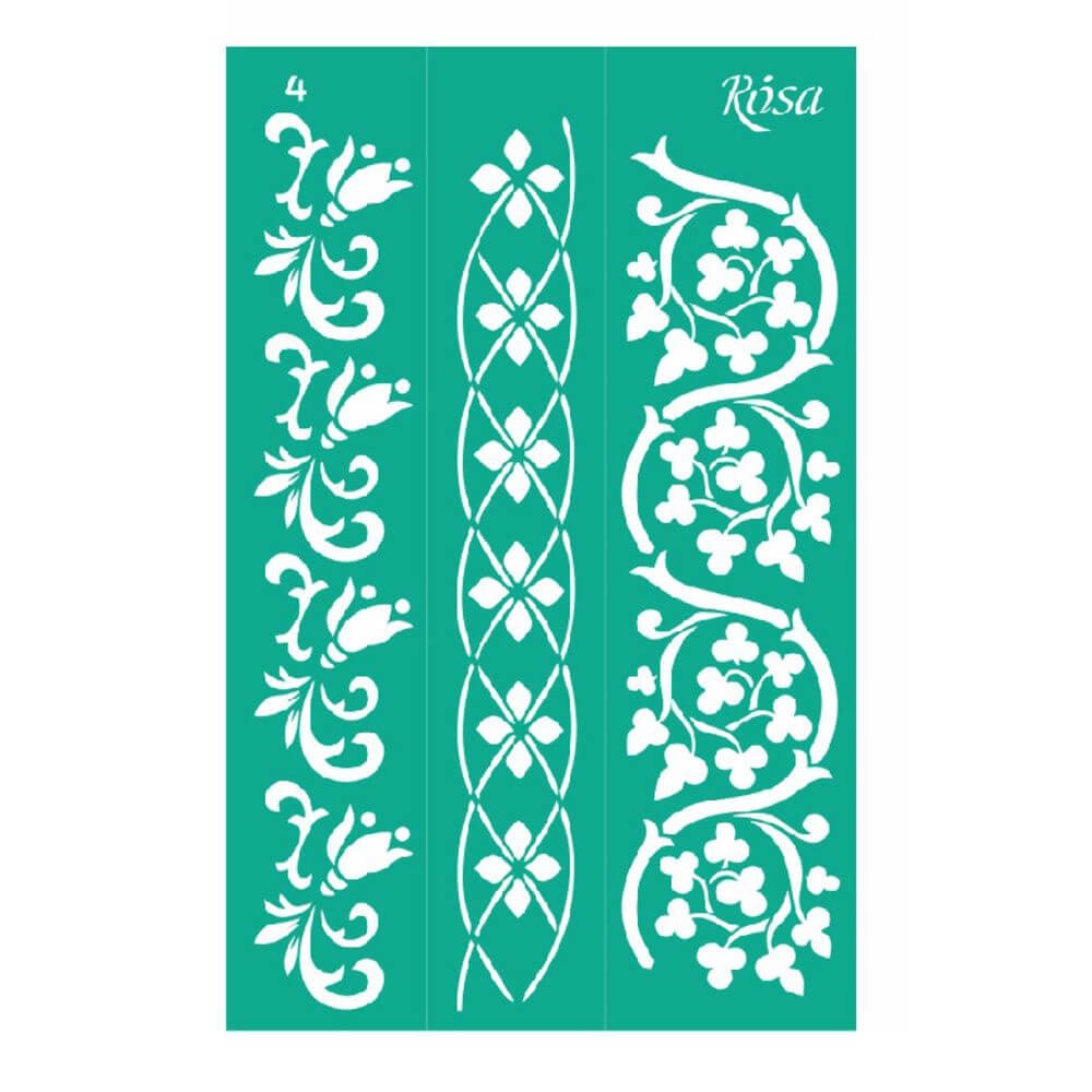 R5008316400 Szablon Maska Rosa 13x20cm Ornament 4.jpg