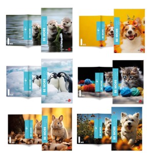 Zeszyt Kratka A4/48 LW BeMore Baby