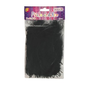 Piórka Czarne Aliga a'50