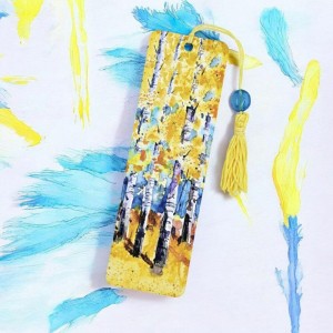 Zakładka Peter Pauper Press Białe Osiki