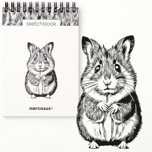 Kołoszkicownik Pion A6/60 Narcissus 120g/m2 Chomik