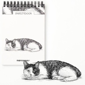 Kołoszkicownik Pion A6/60 Narcissus 120g/m2 Kot