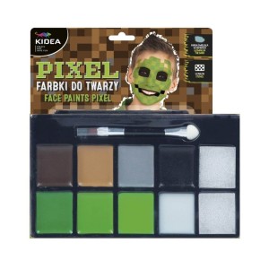 Farby do Twarzy Derform Kidea Pixel 8 kol.