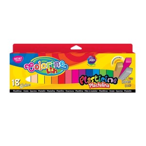 Plastelina 18 kol. Patio Colorino Kids Kwadratowa