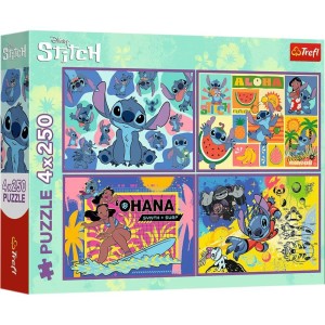 Puzzle Ramkowe Trefl Stitch 4x250
