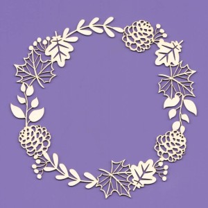 Tekturka Ramka Jesienna Crafty Moly