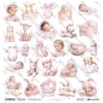 Papier 12x12" ScrapAndMe Oh,Baby 04 Wycinanka