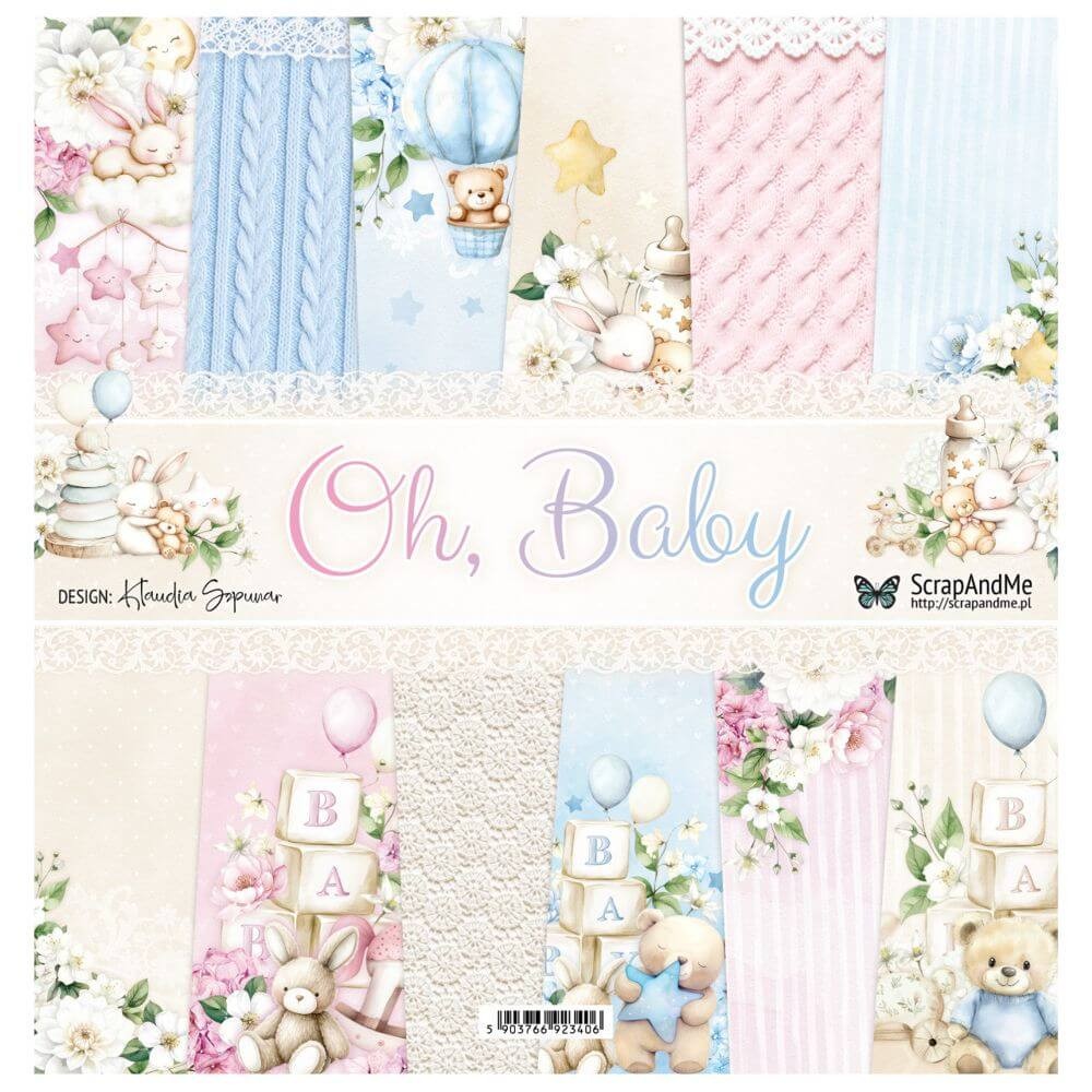 23406 Zestaw Papierów 12x12 ScrapAndMe Oh,Baby.jpg