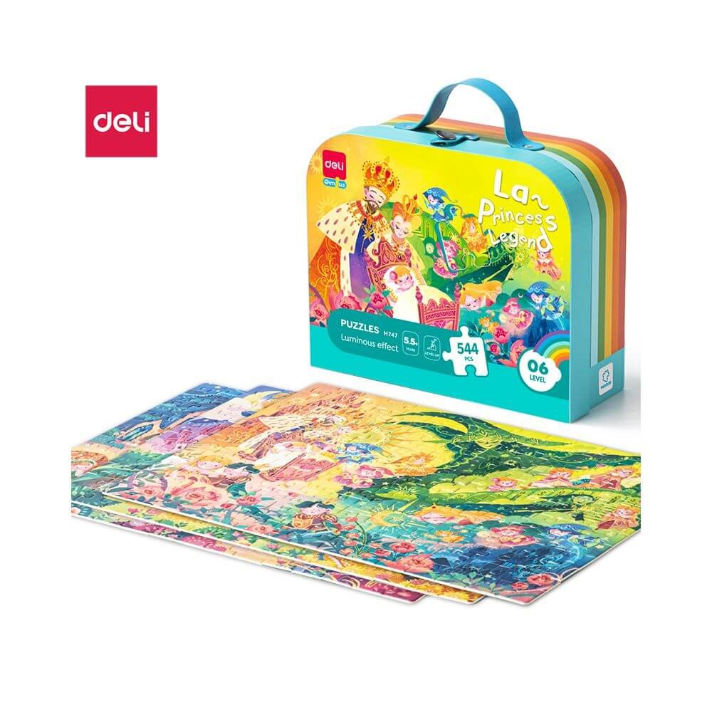 EH747 Puzzle w Walizce Deli Princess Legend 544 el..jpg