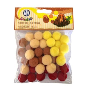 Pomponiki Mix Astra Ognista Lawa