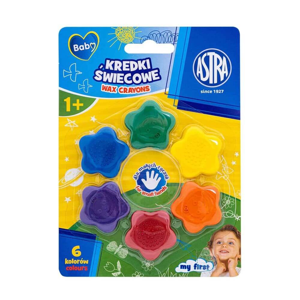 316023003 Kredki Świecowe 6 kol. Astra Gwiazdki.jpg