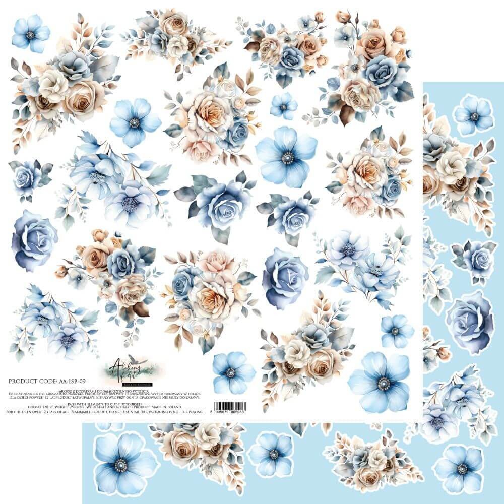 AA-ISB-09 Papier 12x12 Alchemy In Shades of Blue Wycinanka.jpg