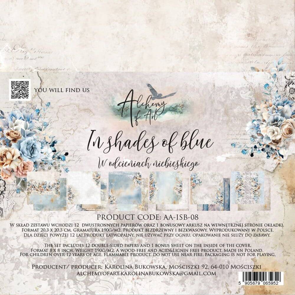 AA-ISB-08 Zestaw Papierów 8x8 Alchemy In Shades of Blue.jpg