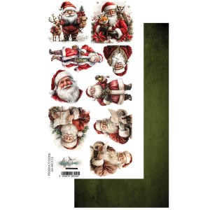 Papier 6x12" Alchemy Wonderful Christmas Time Wycinanka 