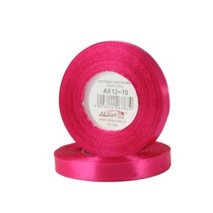 Wstążka Satynowa 12mmx32m Fuksja Aliga 