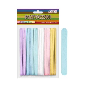 Patyczki Drewniane Kolor Aliga a'60 150x18x1.6mm