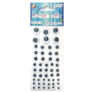 Naklejki Oczy Czarne Mix Aliga a'51