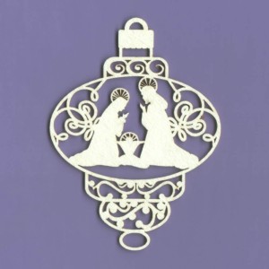 Tekturka Bombka w Stajence Crafty Moly