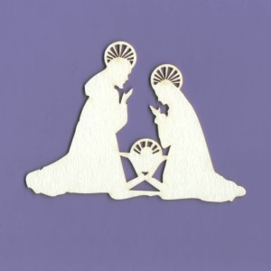 Tekturka Święta Rodzina 1 Crafty Moly